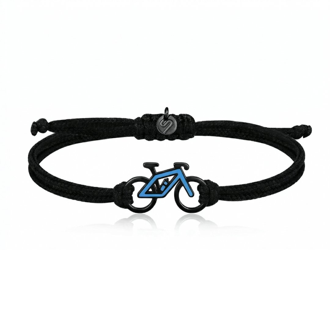 Bumble Ride Blue bike Bracelet | Bumble Ride Blue – Image 1