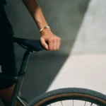 Bracelet | Silver Bike Neon Yellow Braided – Image 3