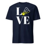 T-Shirt Badminton | Love BadBlack