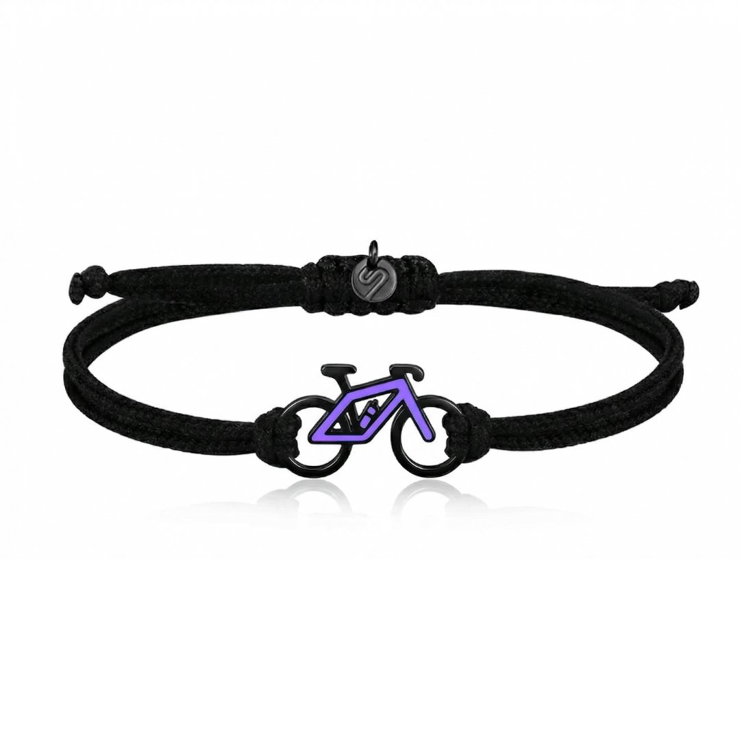 Bracelets shoopsphère vélo bike Bracelet | Ride Purple Road – Image 1